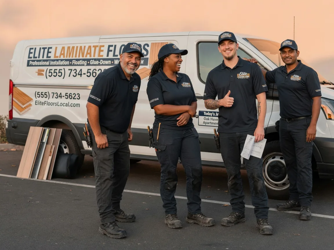 Laminate flooring installation company in Grammer, IN